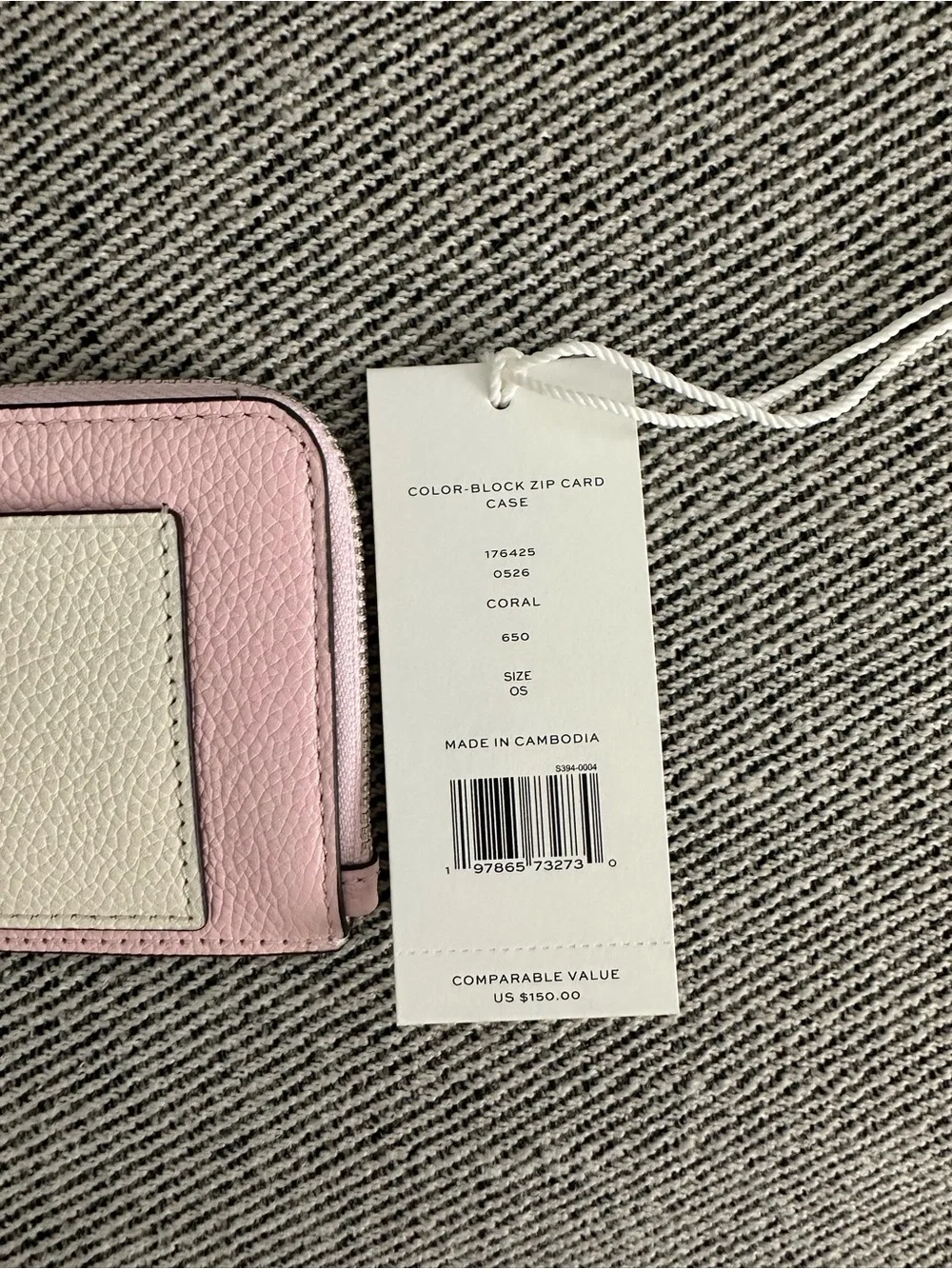 Tory Burch pebbled leather